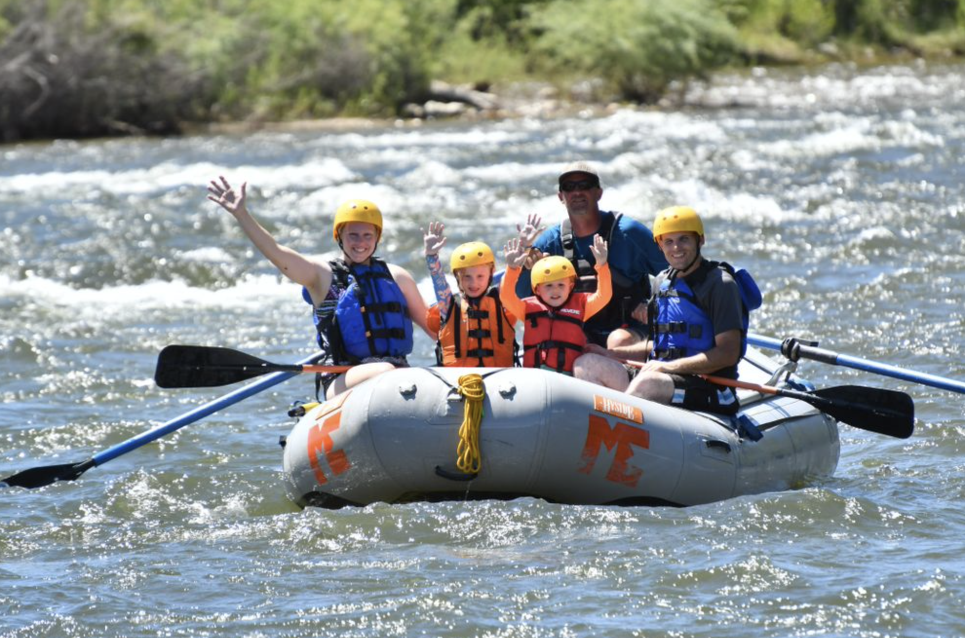 Salida Valley rafting on the Arkansas River