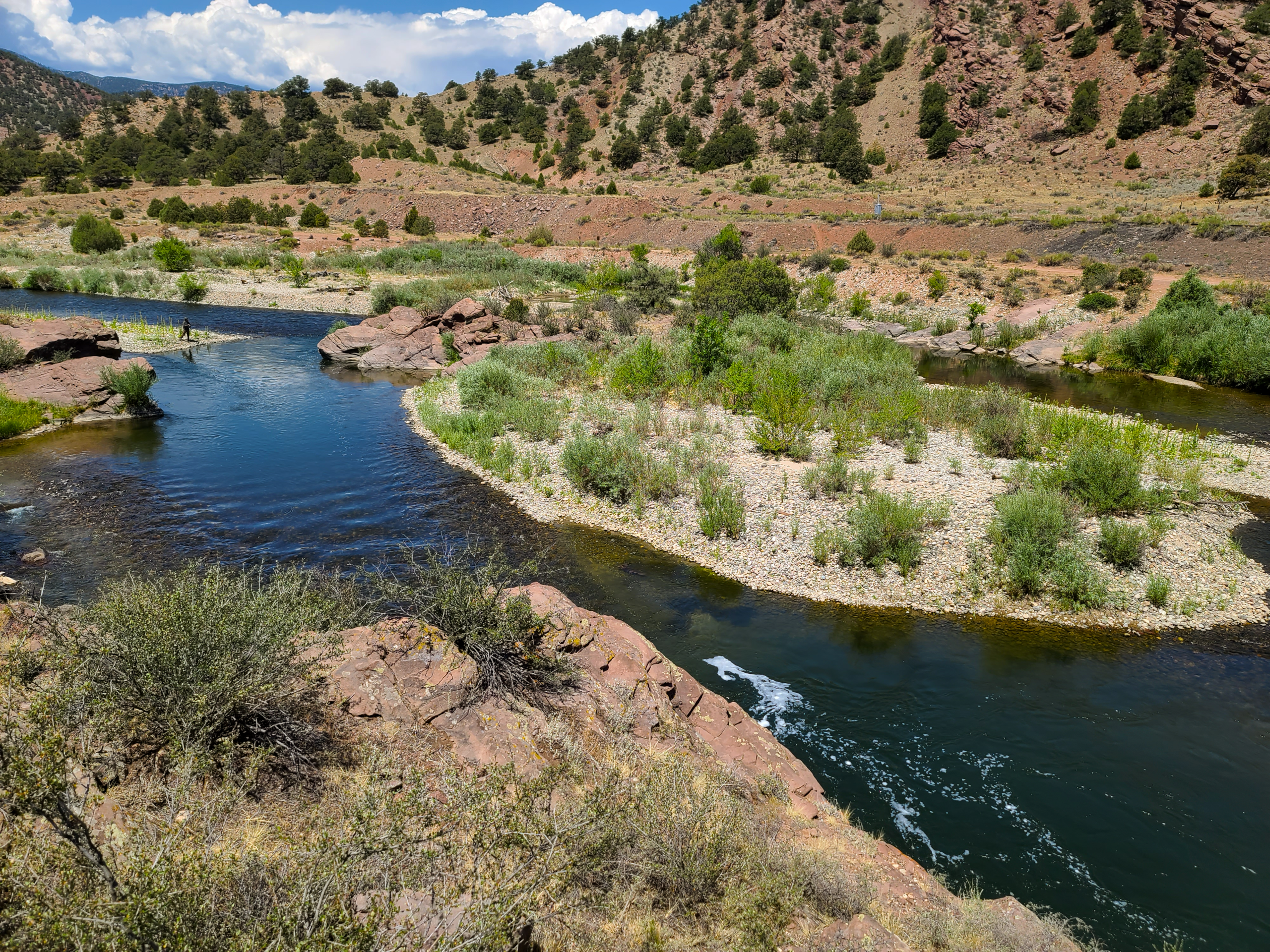 Arkansas River Valley in Colorado